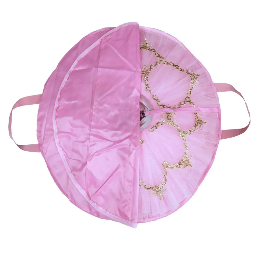 Professional Ballet Tutu Bag Pink For Sale Black,Navy blue,pale blue Colors Waterproof Tutus Bag Competition Flodable Tutu Bags