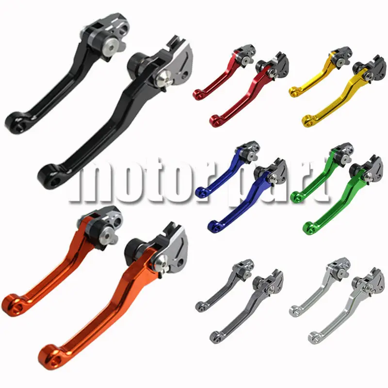 Motocross CNC Pivot Brake Clutch Levers For 2004-2015 Honda CR125R CR250R CRF450X CRF250X Dirt Bikes Offroad 05 06 07 08 09 10