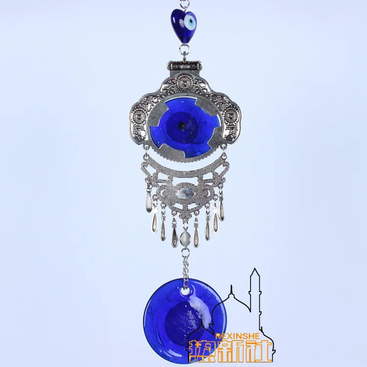 blue eyes Ruyi ornaments Muslim peace pendant  jewelry