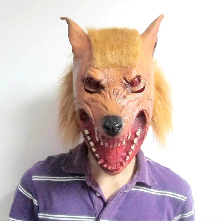 

Halloween Party Wolf Mask Halloween Masquerade Party Masks Costume Wolves Ball Bar Decoration Adult Kids for Party Costume