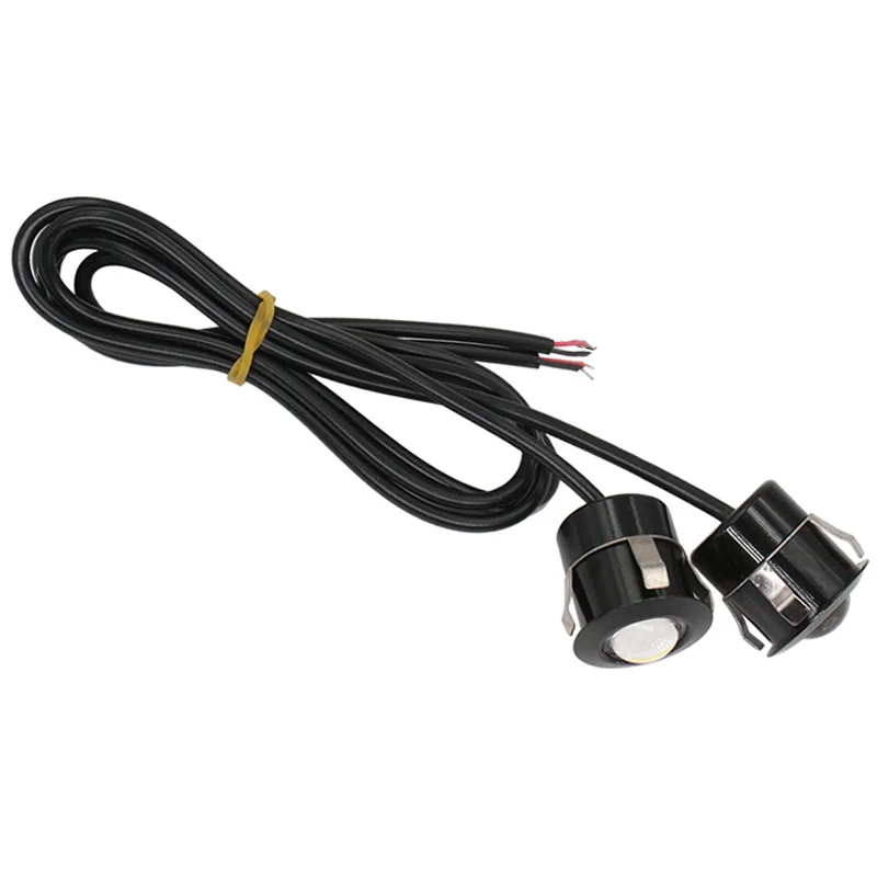 2pcs 21MM auto DRL LED Eagle Eye luci di marcia diurna moto luce nebbia sorgente bianca Backup retromarcia lampade di segnalazione di parcheggio