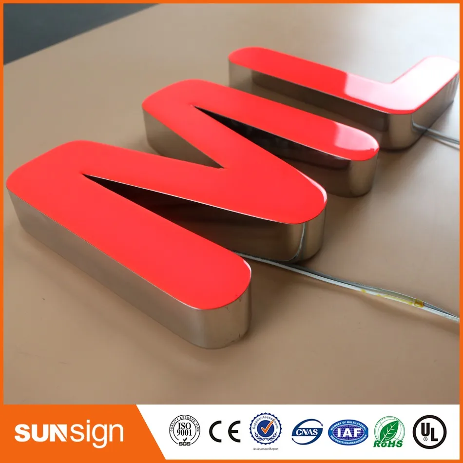 Groothandel Led Teken Custom Outdoor Sign Led Licht