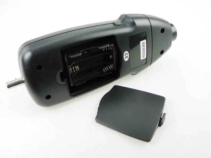Imagem -05 - Tacômetro Fotoelétrico e Tacômetro de Contato Medidor de Duas Funções Velocidade Rpm Laser Tacômetro Digital Dt2236b