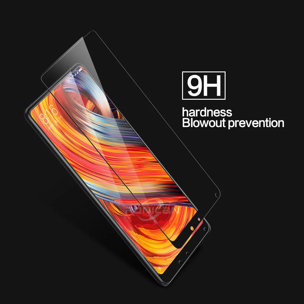 xiaomi mi mix 2s glass tempered cover prime screen protector for xiaomi mi mix2 s Clear Screen phone glass film mix 2 glass