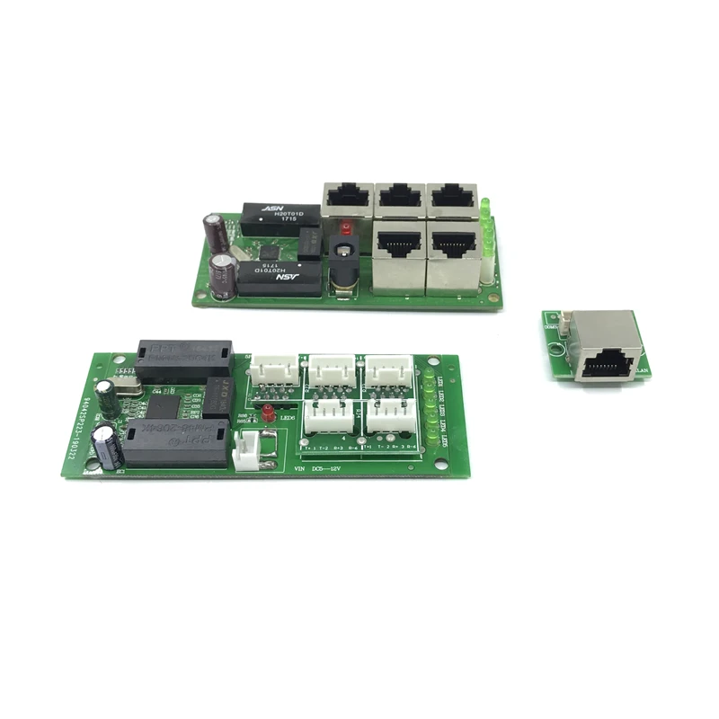 

high quality mini cheap price 5 port switch module manufaturer company PCB board 5 ports ethernet network switches module