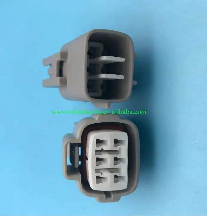 

6 Pin male female 6189-0323 6188-0175 6 way 2.2mm gray Accelerator pedal automotive connector with terminal