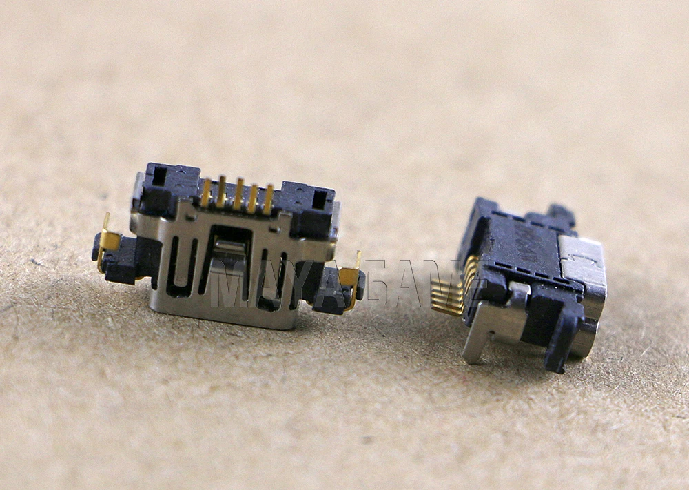 2ชิ้นเดิมใหม่USBชาร์จไฟซ็อกเก็ตDCแจ็คเชื่อมต่อสําหรับPSP1000 psp2000 psp3000 psp 1000 2000 3000