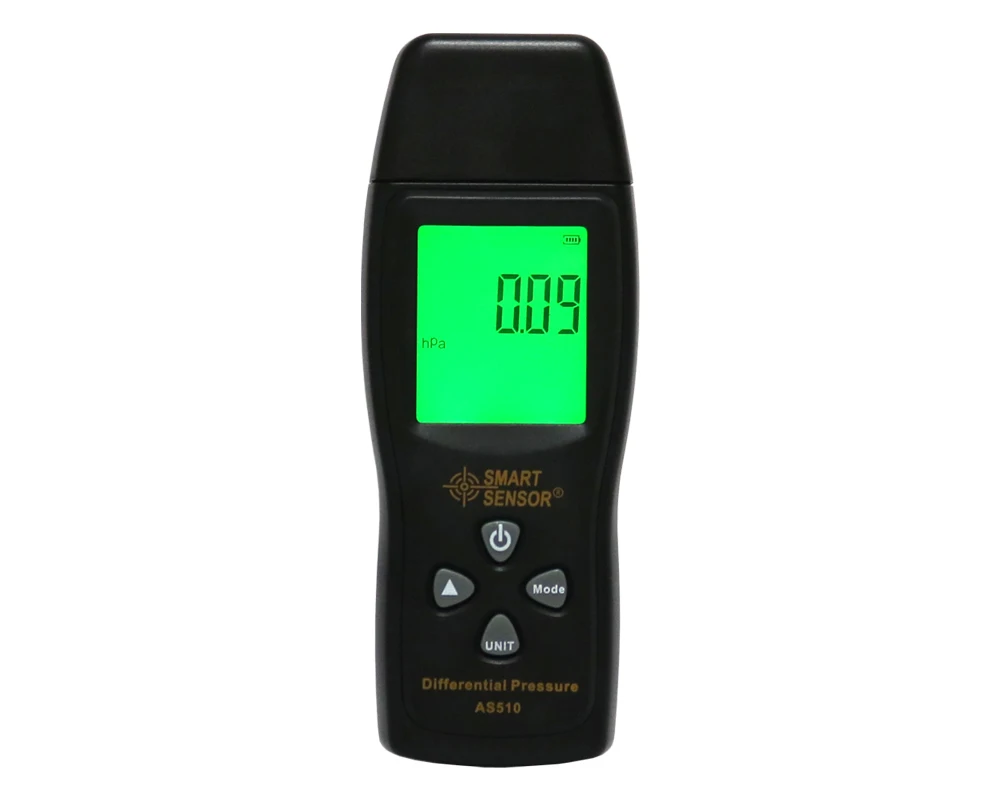 

Manometer Digital air pressure Differential Pressure Meter 0-100 hPa/0-45.15 in H2O digital negative vacuum pressure gauge meter