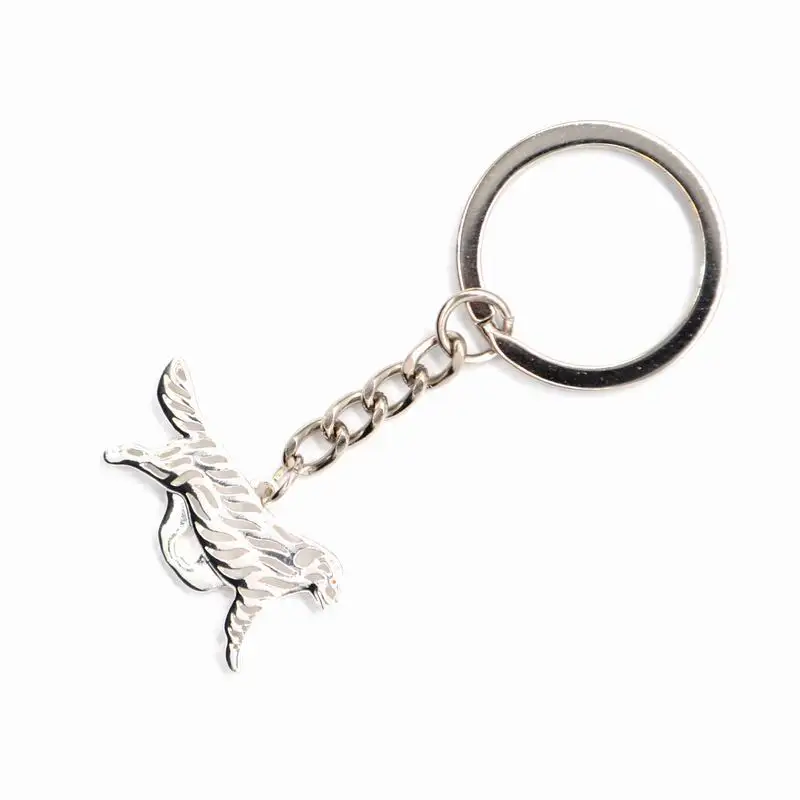 Llaveros con colgante de perro Terranova para mascotas, joyería para amantes