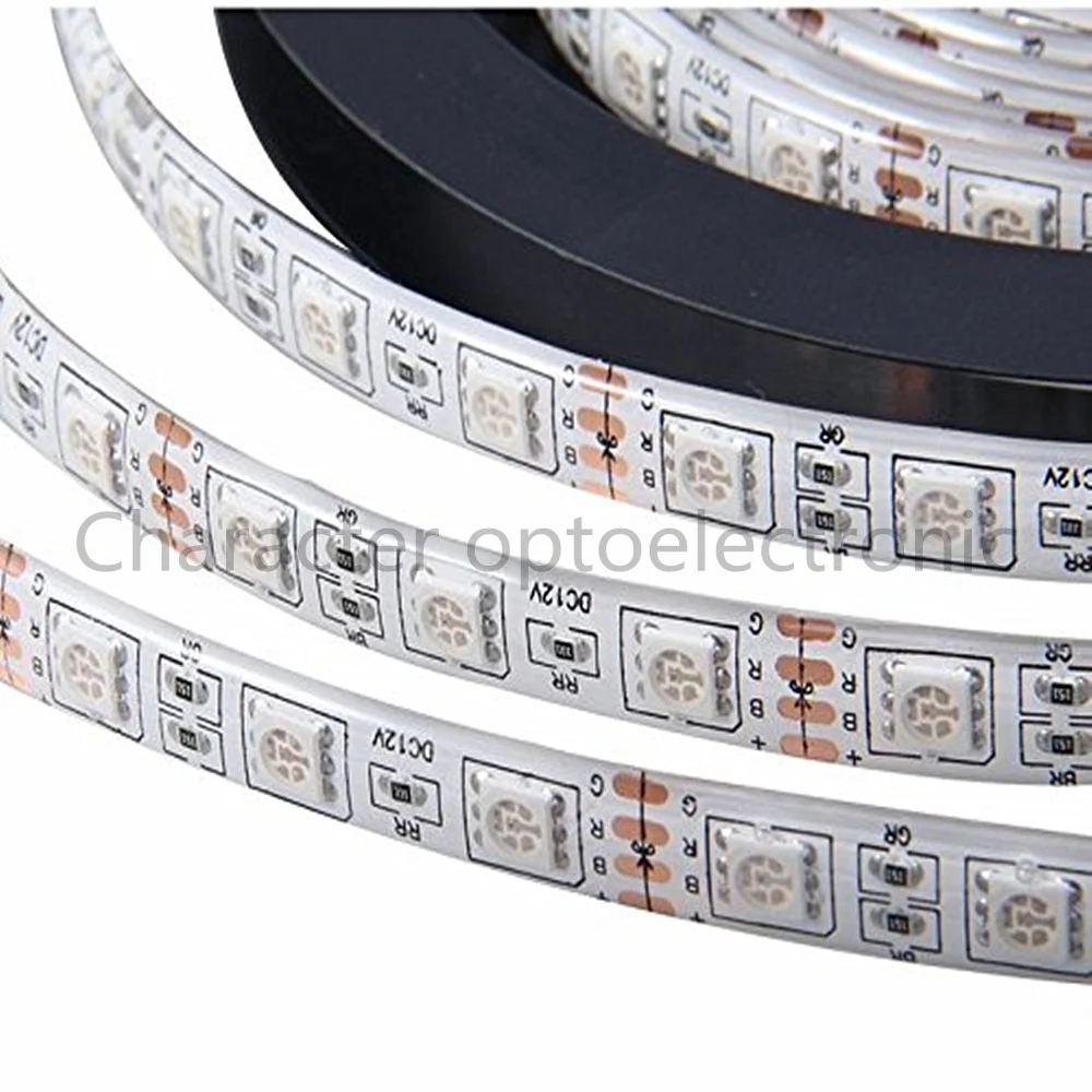 LED Strip 5050 DC 12V 24V RGB Warm White 5 Meter Waterproof Flexible Light Stripe 60LED/MLed Tape Luces Lamp Ribbon Tv Backlight