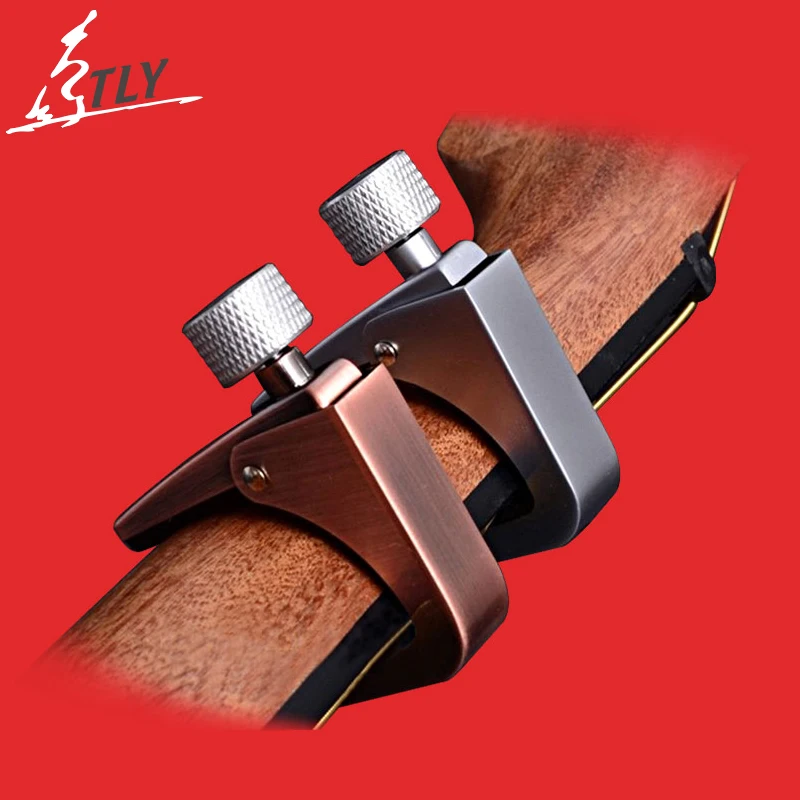 

Гитарный каподастр из цинкового сплава AROMA для акустической электрогитары, уникальное серебро и бронза