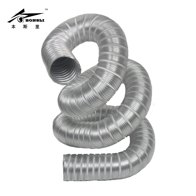 304 stainless steel bellows pipe diameter 90mm-150mm high temperature resist Random bending 50cm long resistant to corrosion 6''