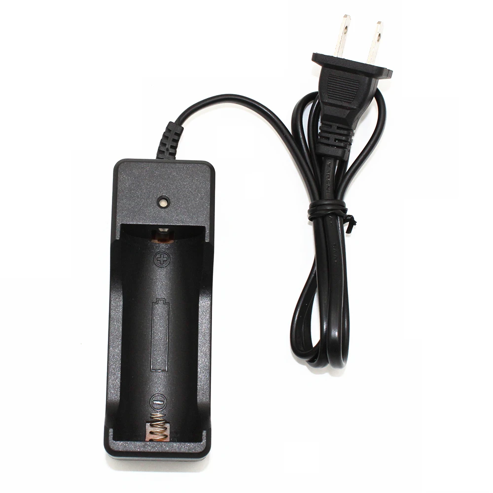 Universal 4.2V Single Battery Charger For 26650 Rechargeable 3.7V Li-ion Battery EU US/EU/UK/AU Plug