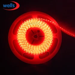 HQ 5M Super 5mm Hohe Helle 3014 SMD 120leds/M Weiß/Warm Weiß/Rot/blau/Grün/Gelb LED Streifen DC12V Nicht Wasserdichte