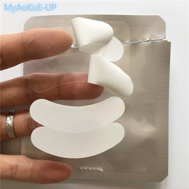 40 Packs Wholesale 3D Silicone Eye Pads Under Eye Patches Eyelash Extension Makeup Eyelashes Tools