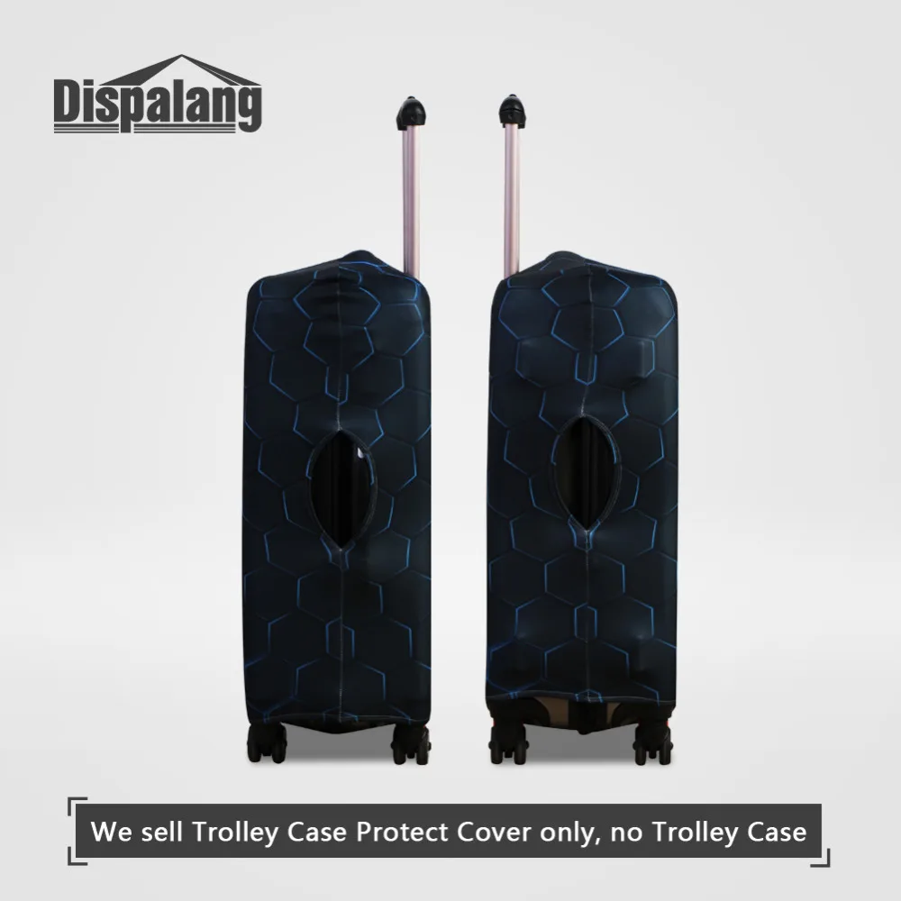 Dispalang Elastic Thickest Luggage Protective Cover for 18-30 Inch Case Skull Print Suitcase Protect Dust Cover Travel Cover