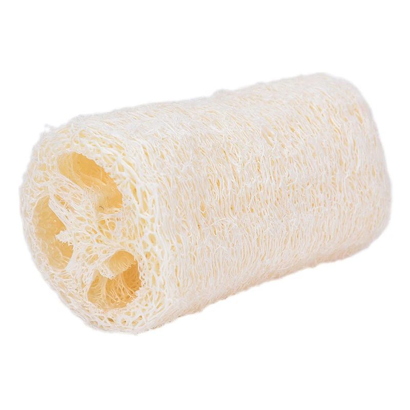 Natural Loofah Luffa Bath Shower Wash Body Pot Bowl Sponge Scrubber