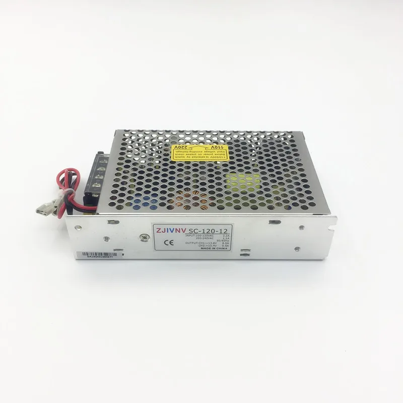 120W 12V 8A AC-DC UPS/Charge function switching power supply input 110/220vac battery charger output 13.8v SC-120-12