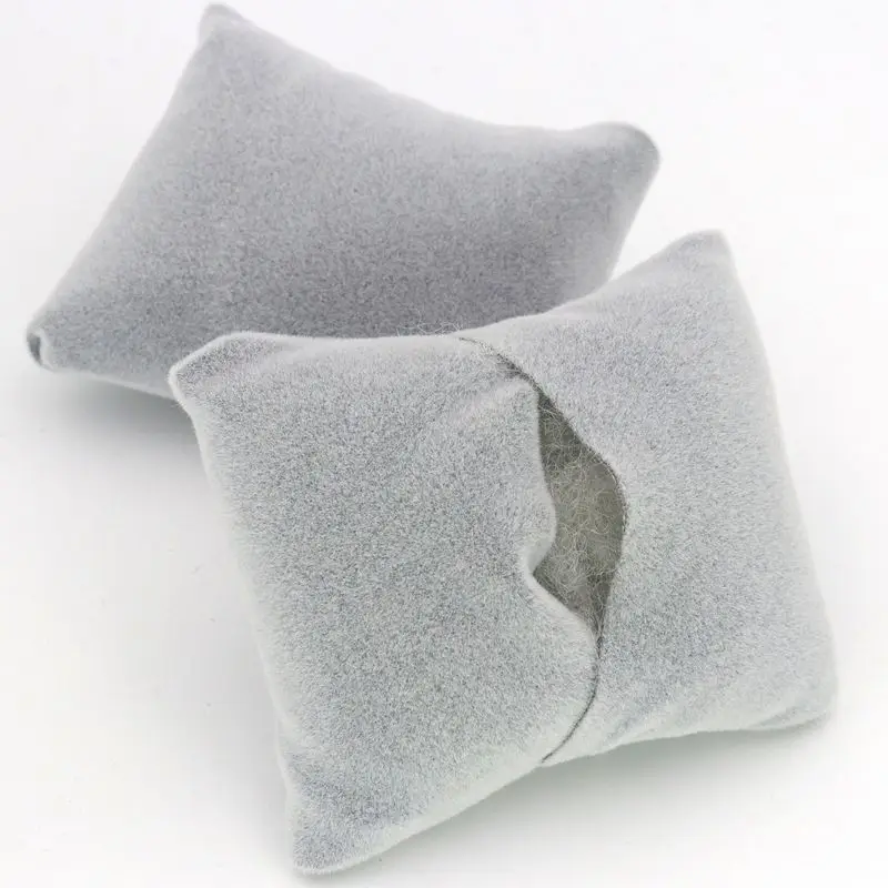 3 Pcs/lot 5 Colors Fabric Watch Bangle Bracelet Pillow Display Holder Gift Jewelry Cushion For Cases Diy Accessories Wholesale