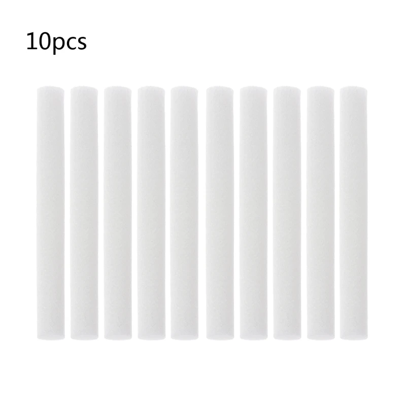 2021 New 10Pcs 8mmx64mm Humidifiers Filters Cotton Swab for Humidifier Aroma Diffuser  