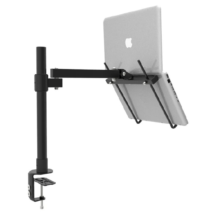 Height Adjustable Desktop Clamping 11-15 inch Laptop Holder Full Motion Cooling Lapdesk Notebook Holder Brakcet  Tablet PC Stand