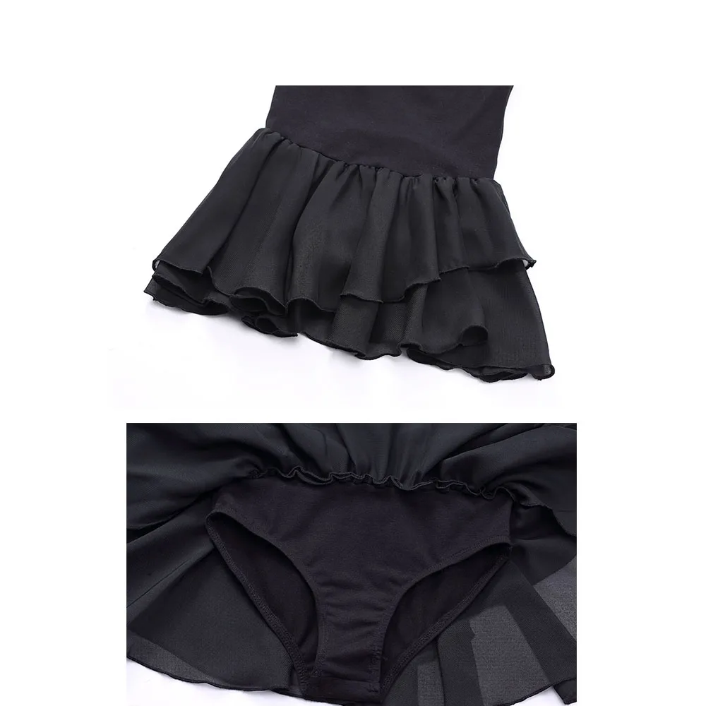 Girls Gymnastics Leotard,Dance Costume Dress,Kids Ballet Tutu Dress Skirt Separate