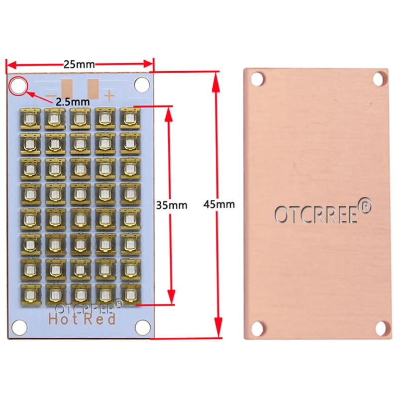 Imagem -03 - Lâmpada Led uv Semileds para Impressora Plana Luz de Cura de Cola Roxo Cobre Pcb uv 50w 100w 120w 200w 395nm 405nm 420nm 365nm