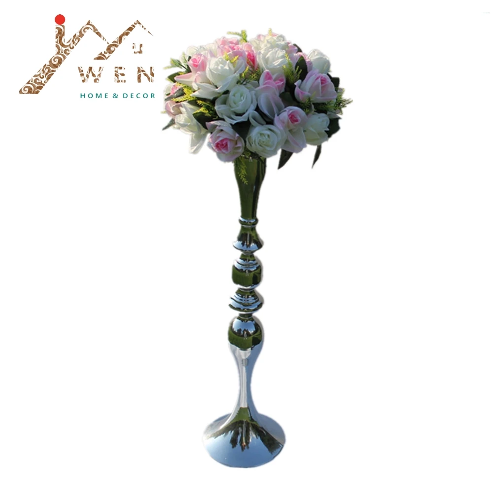 3 Color 73cm height metal candle holder candle stand wedding centerpiece event road lead flower rack 10 pcs/ lot