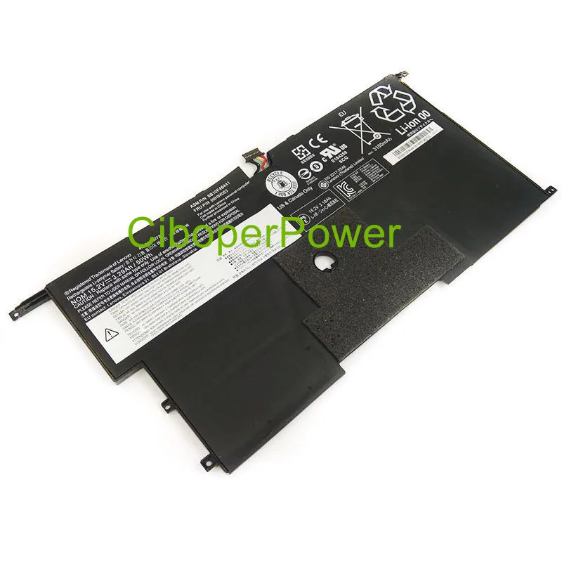 Original laptop batteries for 45N1703, Gen 2 20A8,00HW003,New X1 Carbon 20BTA0FMCD,15.2V,4 cell