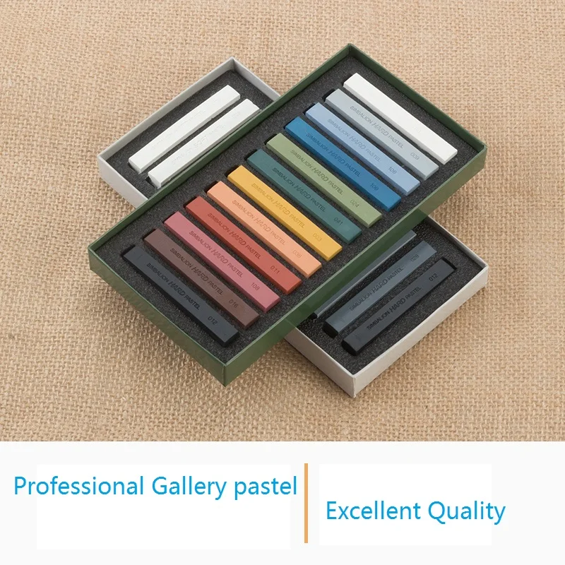 Simbalion HSP-12 Gallery pastel 12 colors set of sketch  Masters hard Pastel