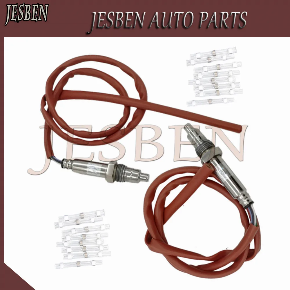 

JESBEN New Manufactured 2PCS 8-wire Nox Sensor Probe fit For BMW 328d 535d xDrive X5 2009-2017 Part No# 13628589844 13628589846