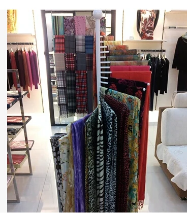 Scarf, wrought iron frame Rotate the scarf console