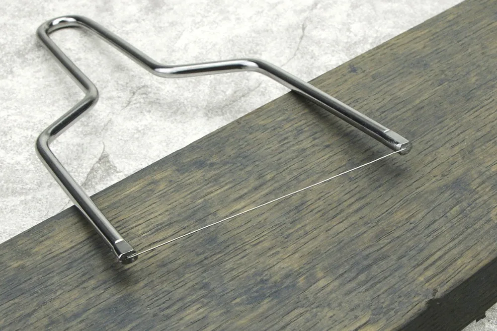

1PC New DIY Stainless Steel Wire Slicer For Cheese For Butter For Foie Gras Baking Cheese Cake Cutter OK 0913