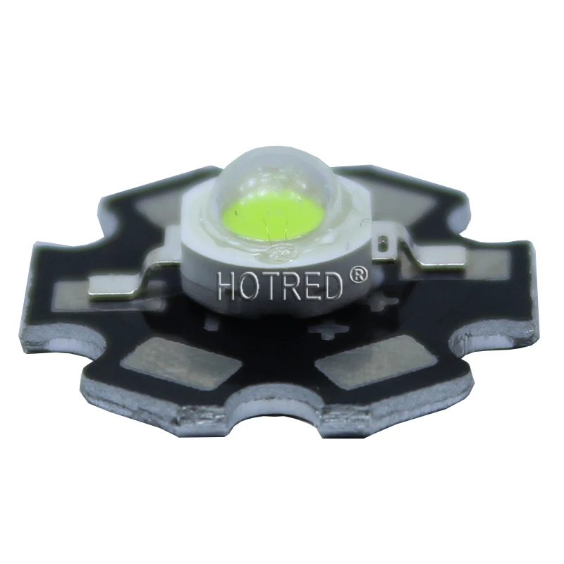 10PCS 3W Cyan Ice Blue Green High Power LED Lamp Led Emitter Light 490-495nm Diode 350-700mA For Decoration with 16/20mm PCB