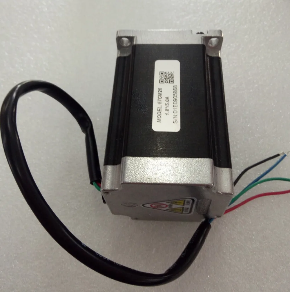 

New Leadshine 57CM26 NEMA 23 stepper motor with 2.6N.m (369 oz-in) holding torque 2 phase step motor 4 wires shaft size 8 mm