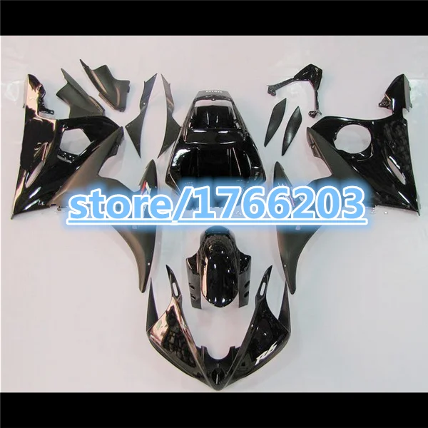 For   YZF-R6 2003 2004 2005 YZF R6 03 04 05 yzf600 YZFR6 03-05 black motorcycle fairing kit  Ning