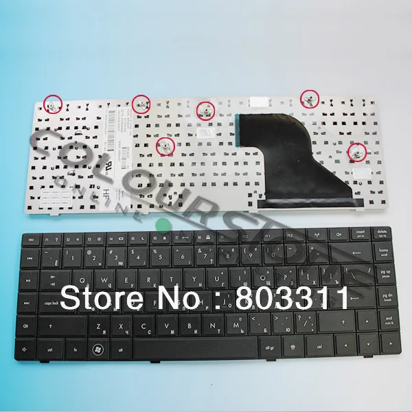 Brand new Laptop keyboards for HP  Compaq 625 620 621 CQ620 CQ621 CQ625 RU Black laptop keyboard