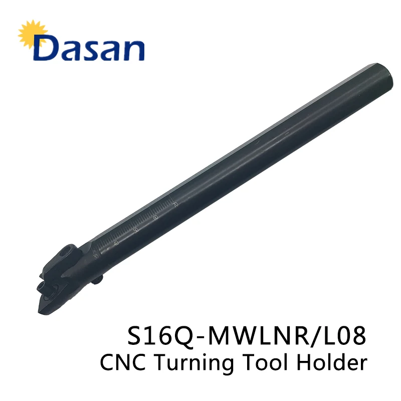 قضيب تخريم داخلي S16Q MWLNR08, أدوات قطع CNC ، قضيب تخريم قابل للفهرسة لـ WNMG0804