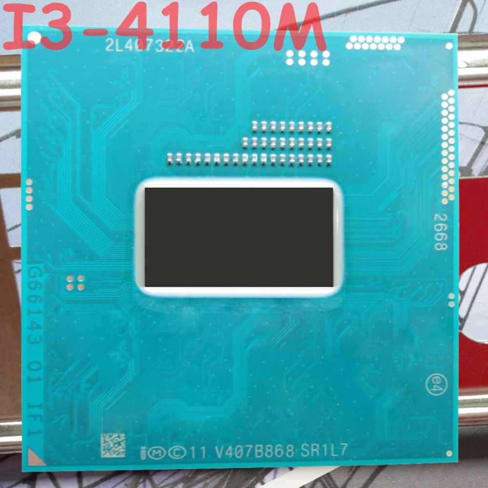 

Original Intel Core I3-4110M SR1L7 CPU I3 4110M processor 2.60GHz 3M Dual core free shipping ship out within 1 day