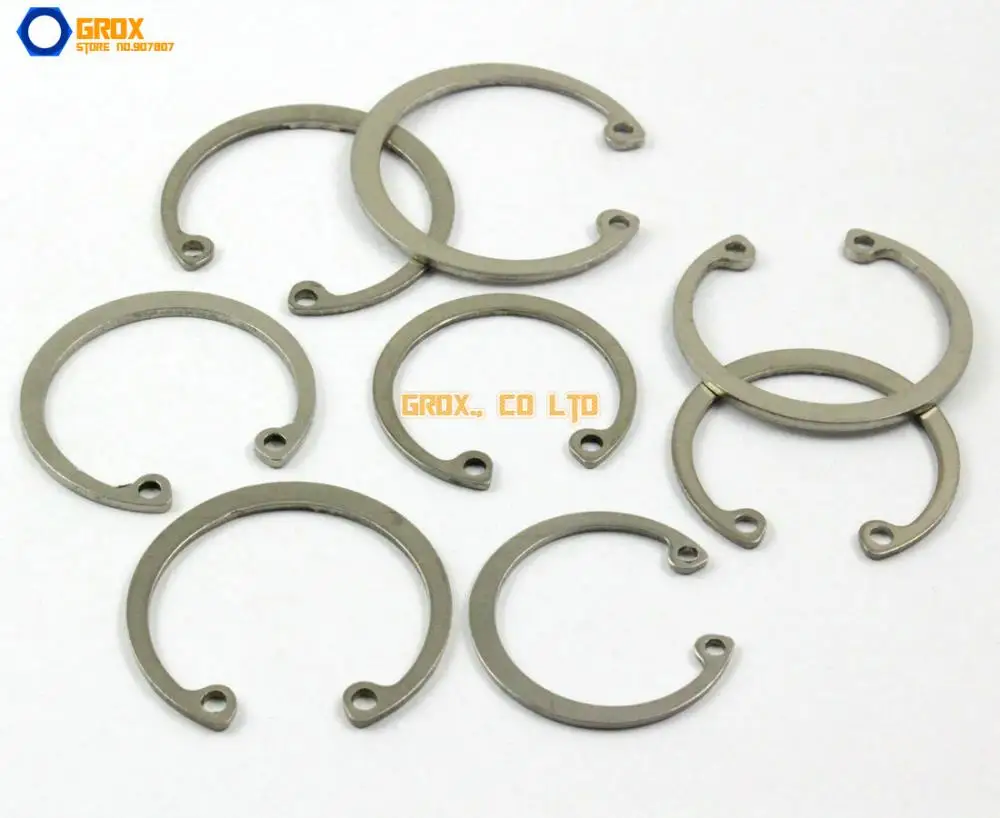 50 Stuks 32mm 304 Rvs Interne Borgring Snap Borgring