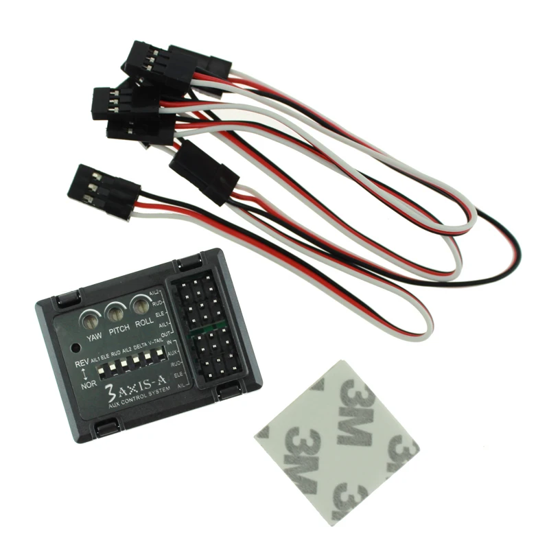 3-axis Flight Controller Stabilizer System Gyro for FPV RC Airplane, Fixed Wing Aircraft, Delta Wing, Gliders