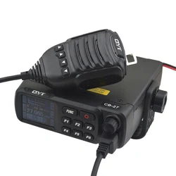 Qyt cb-27 faixa do cidadão todo o transceptor móvel am/fm 12/24 4watts 26.965-27.405mhz do rádio móvel do cb das multi-normas europeias