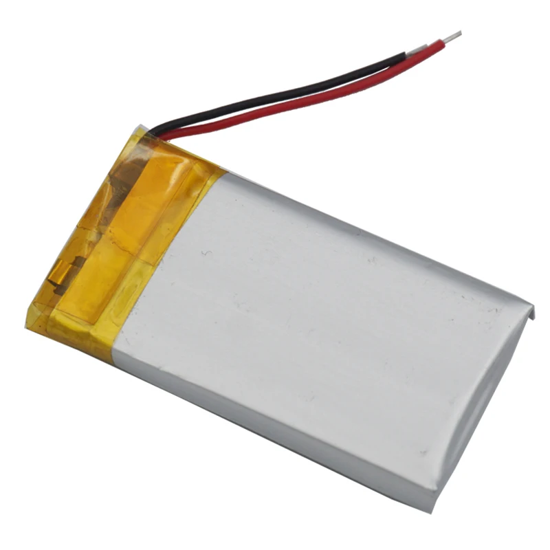 2 pces 3.7v 250 mah 402035 polímero li lipo bateria jst 2pin 1.0/1.25/1.5/2.0/2.54mm para gps câmera mp3 mp4 gravador de condução led