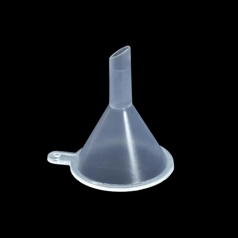Transparent Mini Plastic Small Funnels Liquid Filling Empty Bottle Packing Kitchen Bar Dining Tool LX6578