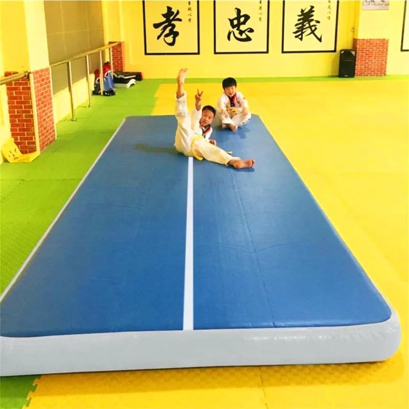 Free Shipping 7x2x0.2m Air Tumbling Track Gymnastics Cheer leading Inflatable Mat air track