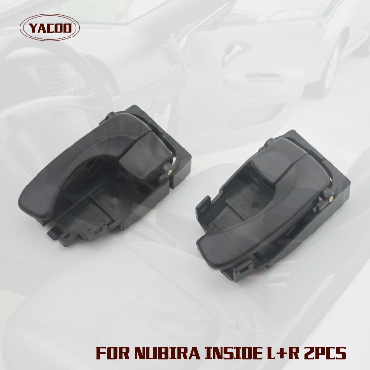 

1PAIR INTERIOR DOOR HANDLE FOR DAEWOO NUBIRA 98 OEM: 96241663 96241664