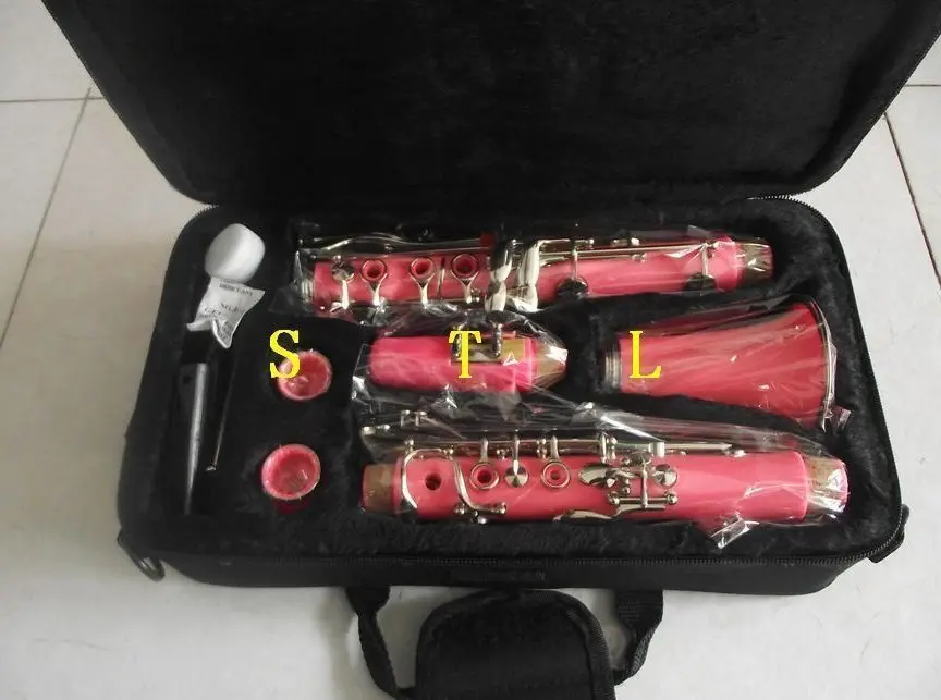 

Beautiful Bb Color clarinet Pink Clarinet Good sound good Material