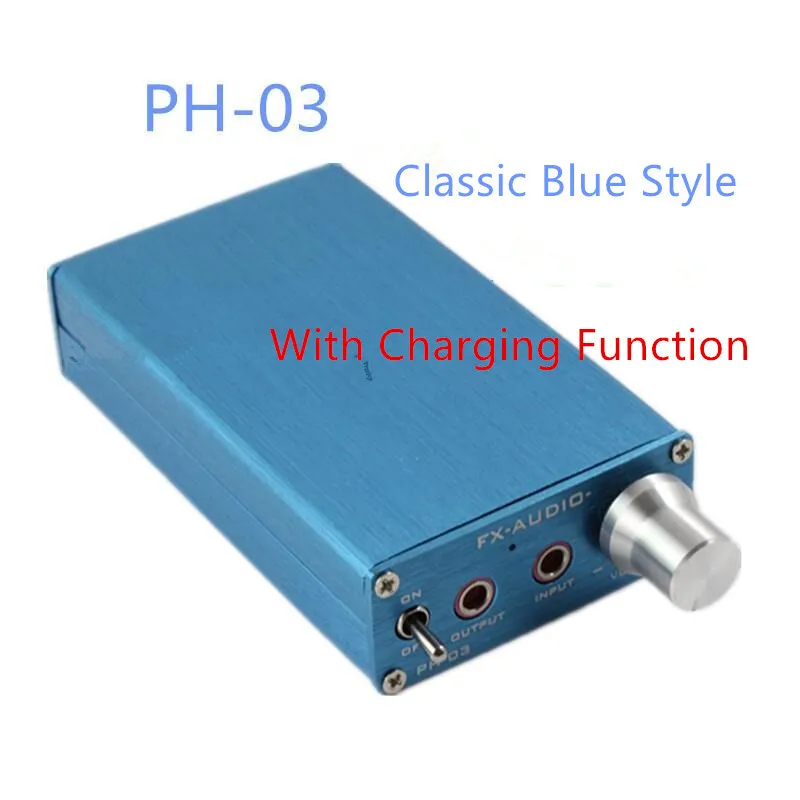 

DC9V 1A PH-03 Portable amp / Small Group amp / can push AKG701 HD650 /black and blue