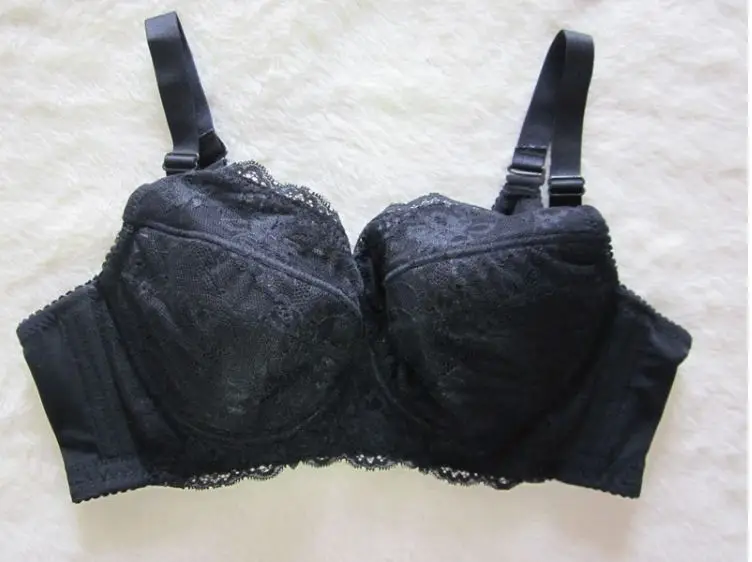 Bra Plus Size Push Up Full Cup Underwire Lace Large Cup Bra Underwear 34 36 38 40 42 44 46 48 B C D F G H