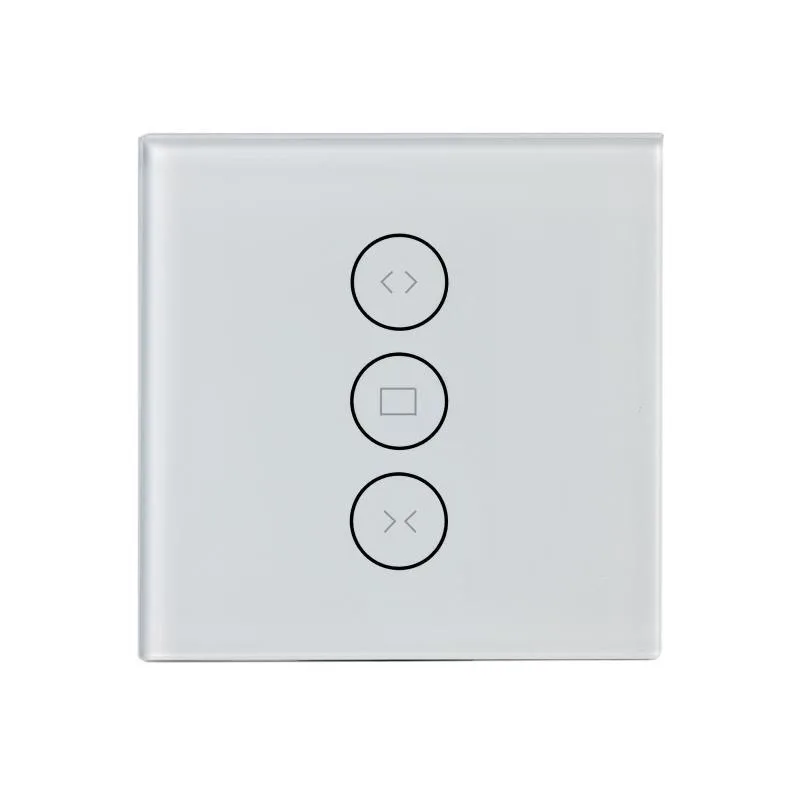UE interruptor de parede interruptor de controle de voz Wi-fi toque cortina por Alexa Google phone controle Para motor de cortina Elétrica casa inteligente
